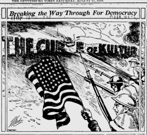 Gettysburg Times, August 17, 1918